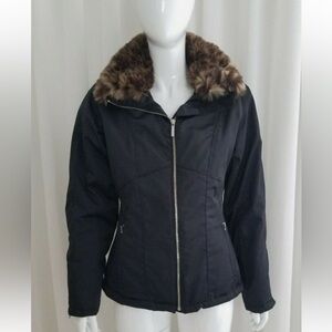 NILS black ski jacket size 10